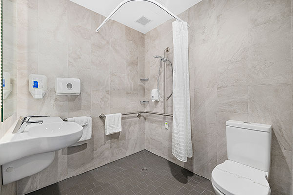 Private bathroom