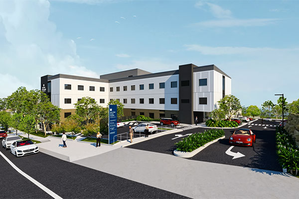 Architect’s impression of expansion