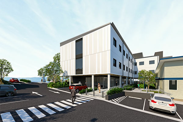 Architect’s impression of expansion